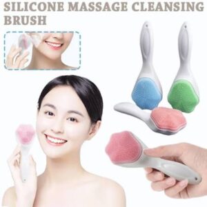 Facial cleaning brush