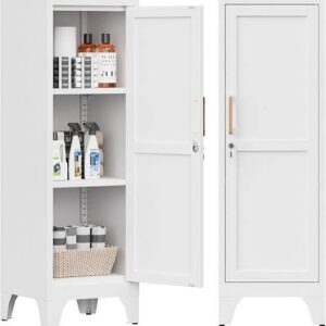 Metal storage cabinet