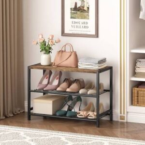 3 Tier Wide Shoe Rack