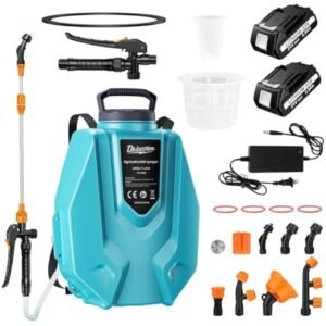 4.4 Gallon Battery Powered Backpack Sprayer for Lawn, Garden, Yard