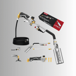 Propane Torch Weed Burner with Hose, One-Touch Max Fire for Weeds