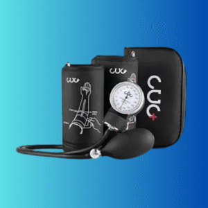 CUG Aneroid Sphygmomanometer, Manual Blood Pressure Cuff Manual (Dual Cuff)