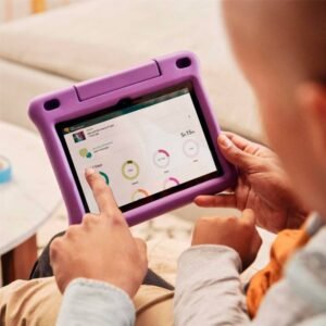 JIKOCXN Kids Tablet, Android 16 Tablet for Kids 10 inch Octa-Core with Case, 24GB RAM 64GB ROM 1TB TF Card Expandable for Toddler Children, Parental Control, Dual Camera, BT5.0, WiFi, Gift (Purple)